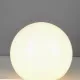 10" Glass Globe Plug In Cafe Table Lamp - Edison #0
