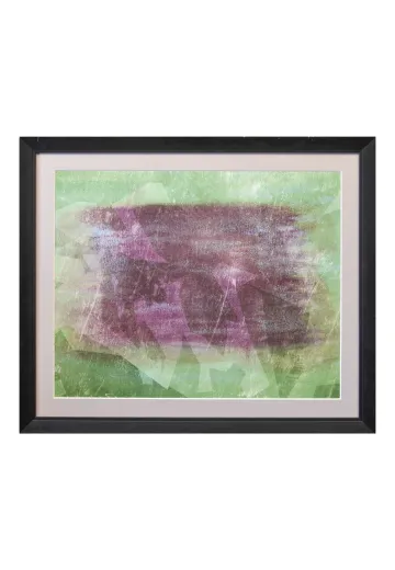 Framed Cleared Contemporary Abstract Painting Print