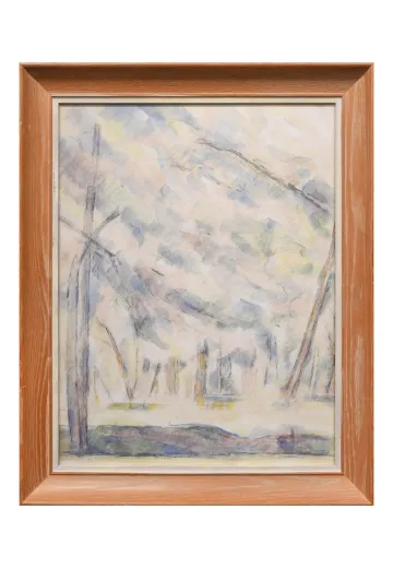 Framed Cleared Impressionist Nature Print