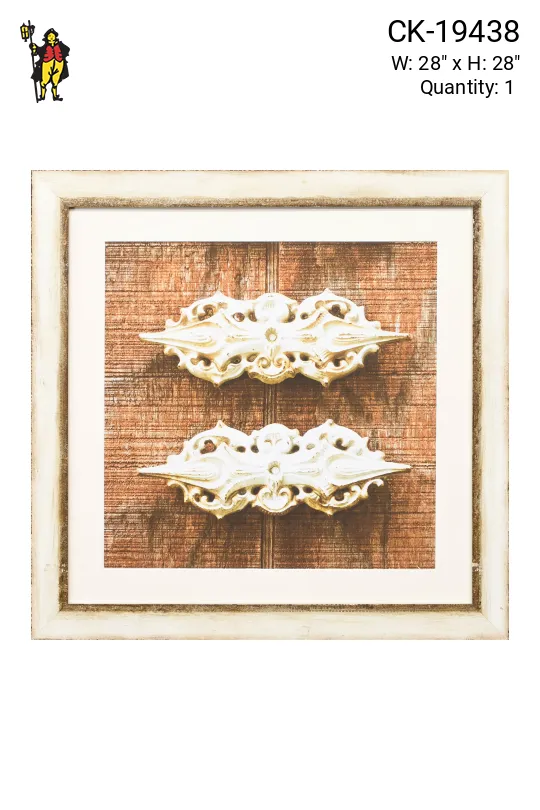 Framed Cleared Rococo Inspired Photograph