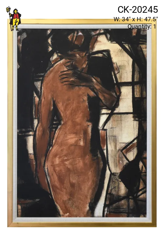 Gold Framed Cleared Sun Bather