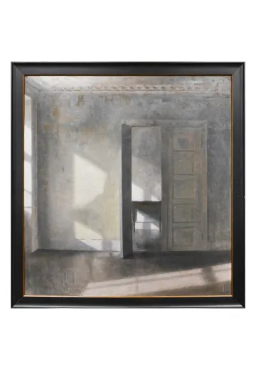 Framed Cleared Interior Upstairs Morning Print