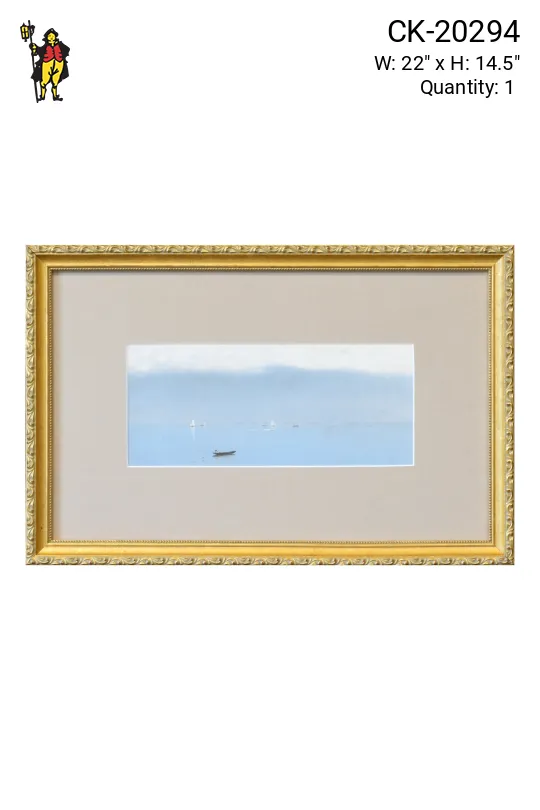 Gold Framed Cleared Terschilling Bay
