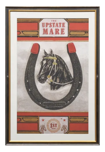 Framed Cleared "The Upstate Mare" Print