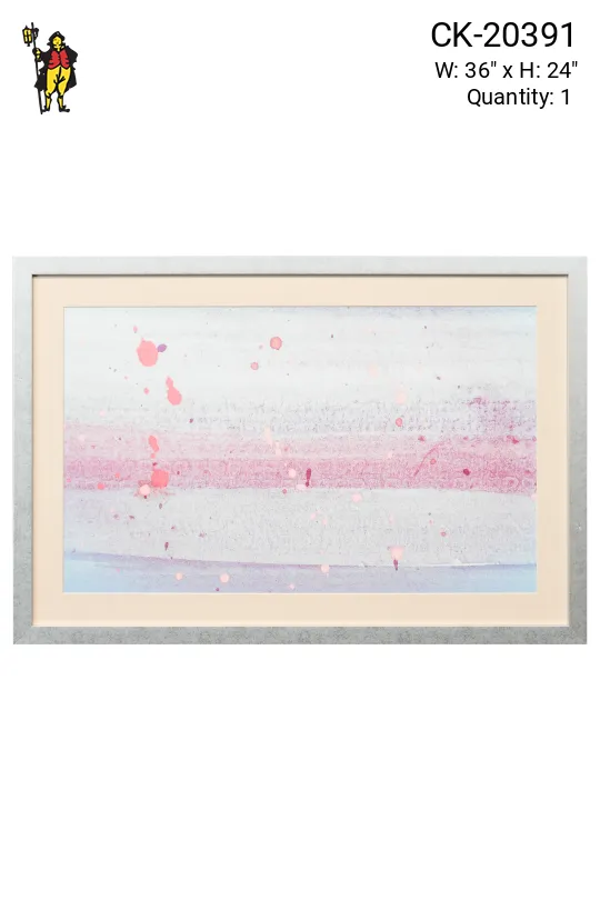 Framed Cleared "Along The Ocean" Print