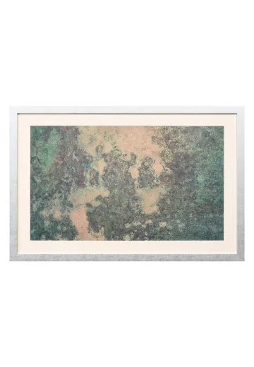 Framed Cleared Expressionist Painting
