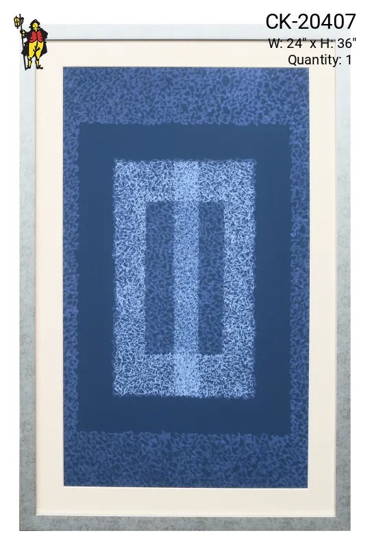 Framed Cleared Abstract Modern No. 4 Print