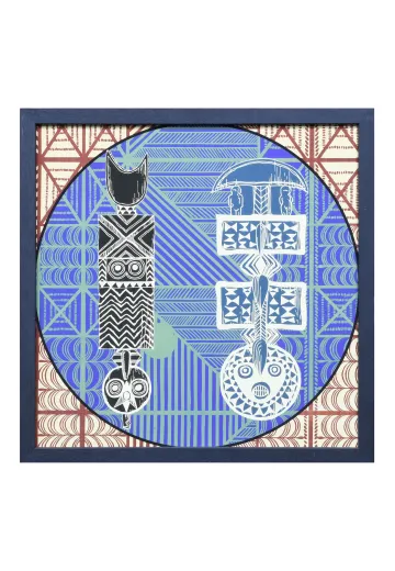 Framed Cleared Cultural Idols Print