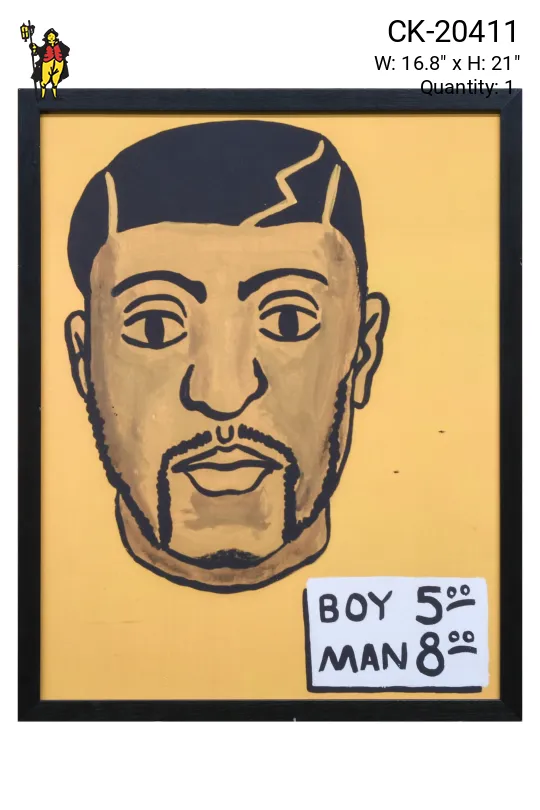 Cleared Barbershop Price Menu Print