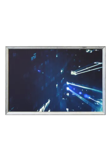 Framed Cleared Cityscape Photograph