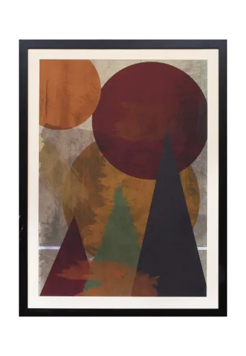 Framed Cleared Abstract Print