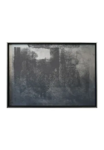 Framed Cleared Post Modern Abstract Painting - 1