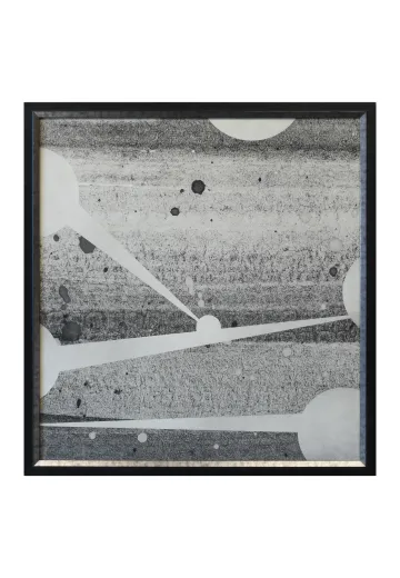 Framed Cleared Mid Century Monochrome Print