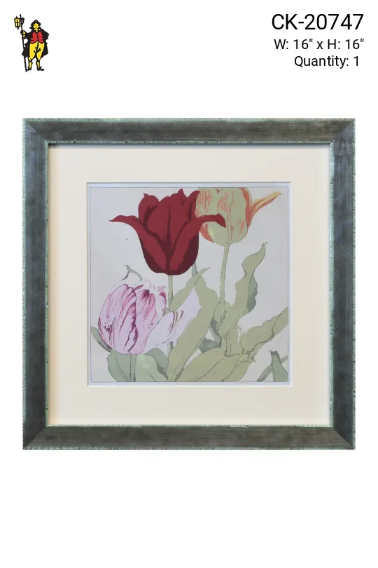 Framed Cleared Botanical Watercolor - 1