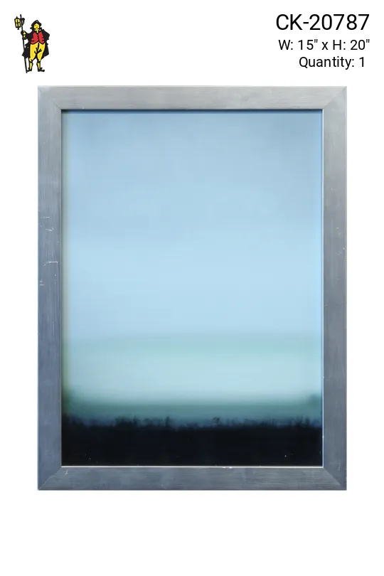 Framed Cleared Minimalist Landscape Gradient
