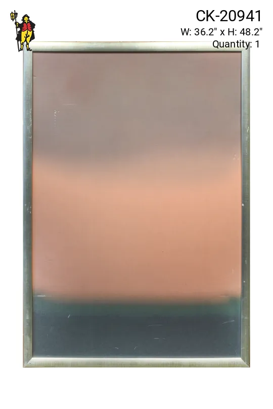 Framed Cleared Mid Century Minimalist Expressionist Painting