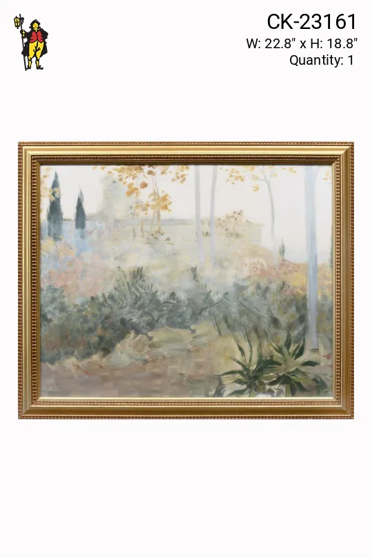 Framed Cleared Impressionist Landscape