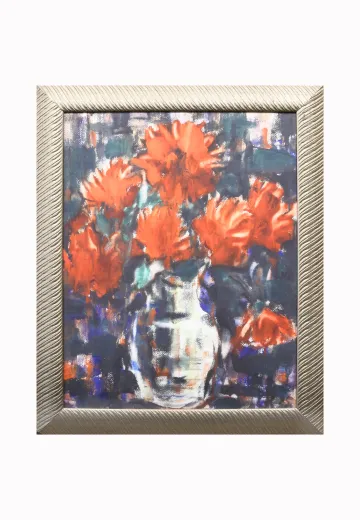 Cleared Framed Impressionistic Still Life