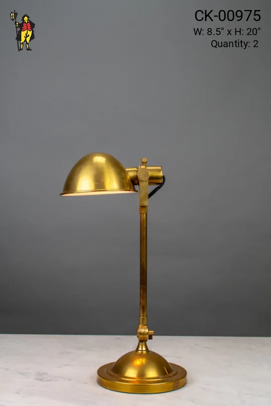 Brass Desk Lamp