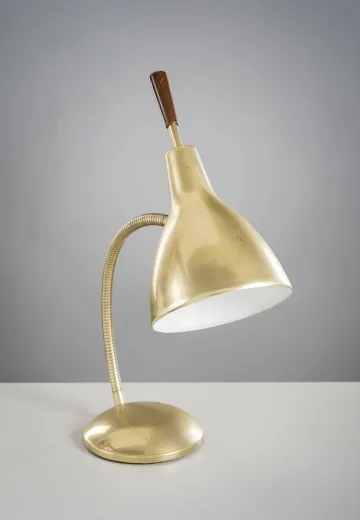 Mid-Century Gooseneck Table Lamp