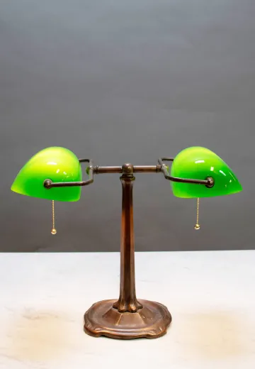 Partner Banker Style Desk Lamp