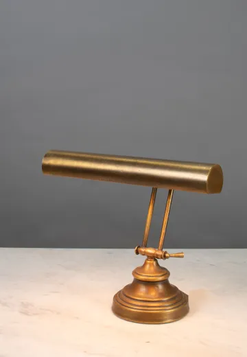 Adjustable Brass Desk Lamp