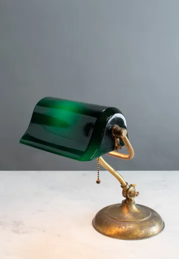 Contemporary Banker's Lamp