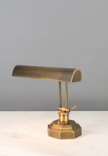 Adjustable Brass Desk Lamp