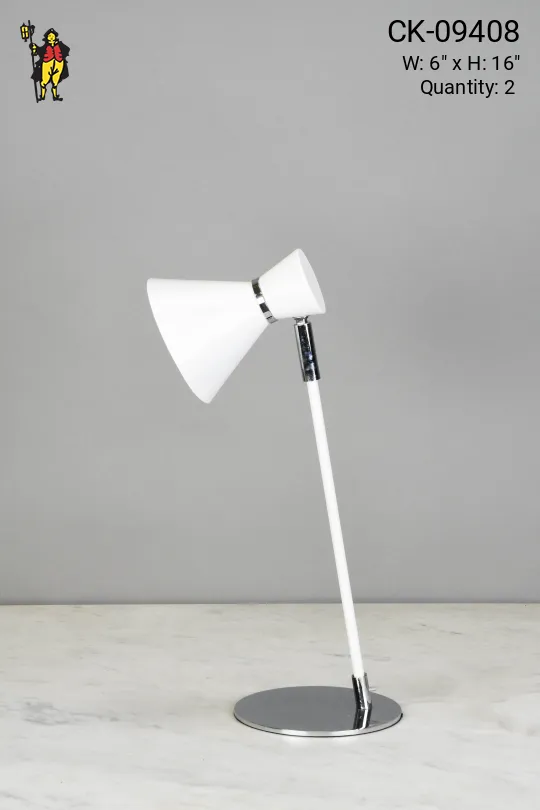 White Task Lamp
