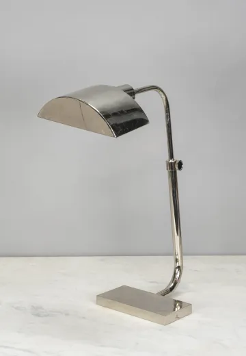 Chrome Modern Desk Lamp