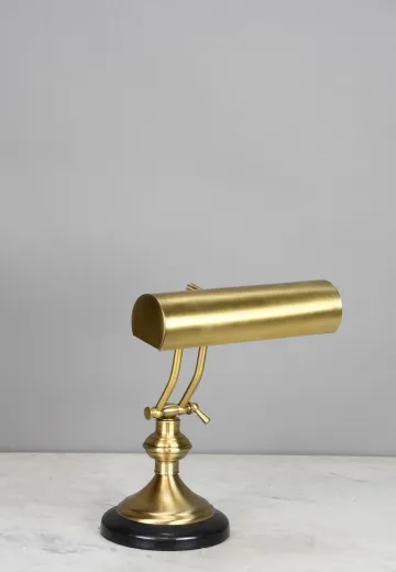 Adjustable Brass Desk Lamp