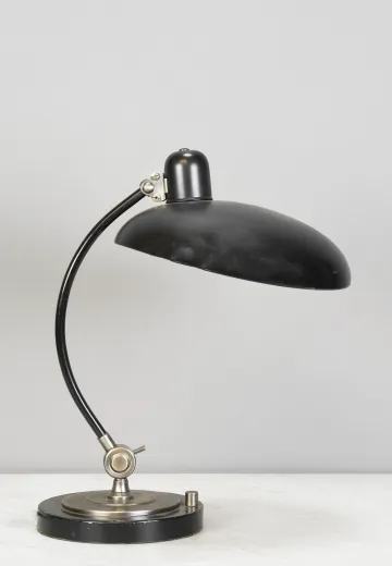 Black Vintage Style Metal Shaded Desk Lamp