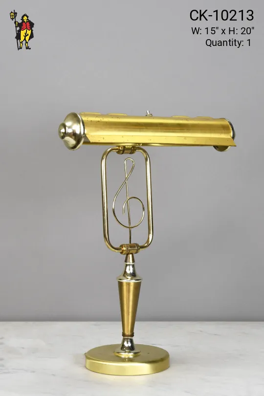 Brass Music Piano Light