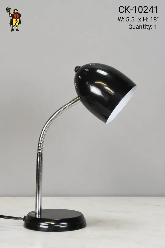 Black Gooseneck Desk Lamp