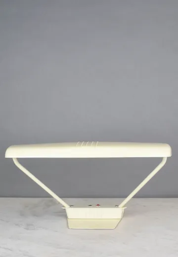 Off White Fluorescent Desk Lamp