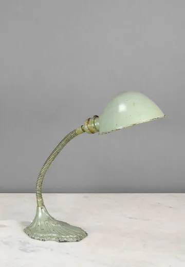 Green Gooseneck Desk Lamp