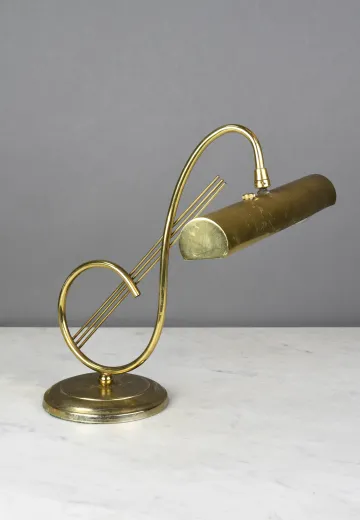 Musical Note Brass Piano Light