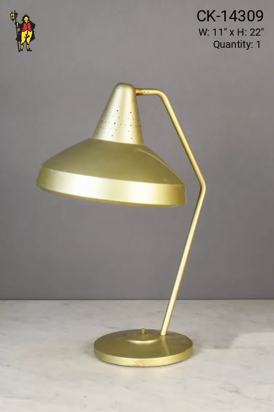 Brass Mid Century Desk Lamp