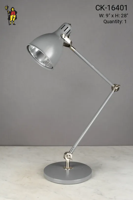 Gray Architect Desk Lamp