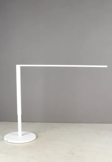 *LED* White Modern Adjustable Height Desk Lamp