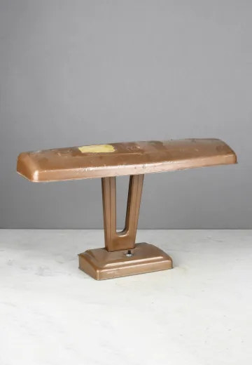 Distressed Industrial Metal Desk Lamp