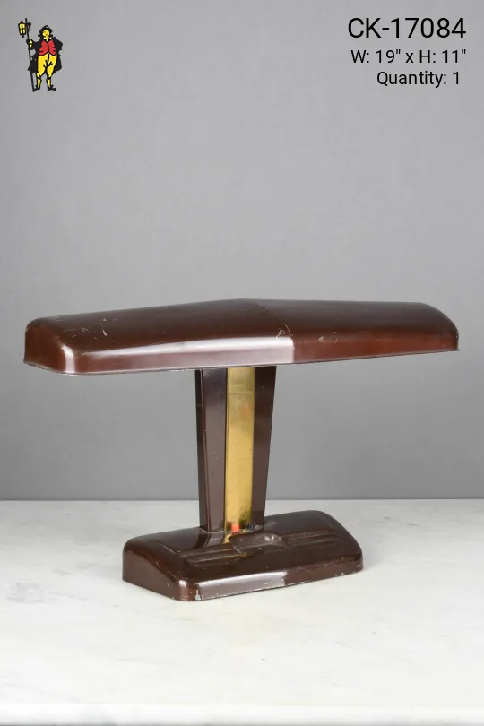Distressed Bronze Metal Desk Lamp