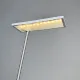 Black Contemporary Adjustable Desk Lamp (Single LED Strip Ready for Camera) #0