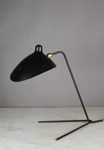 Black Mid Century Modern Desk Lamp