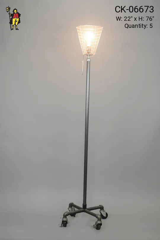 Rolling Ghost Light Floor Lamp