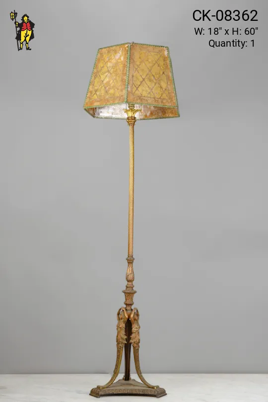 Gothic Three Leg Floor Lamp