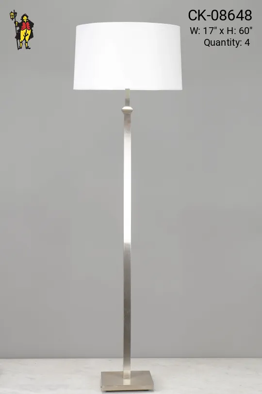 Nickel Floor Lamp