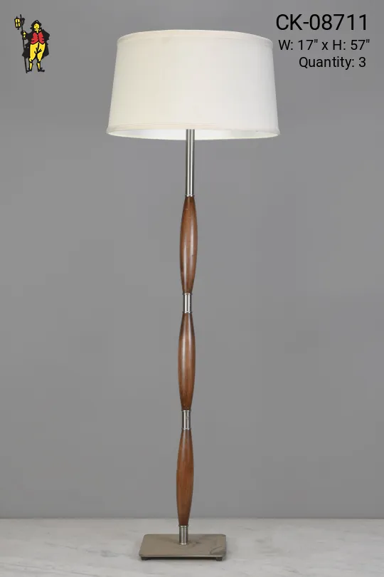 Wooden Floor Lamp