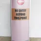 Terminal & No Entry Standing Sign #0
