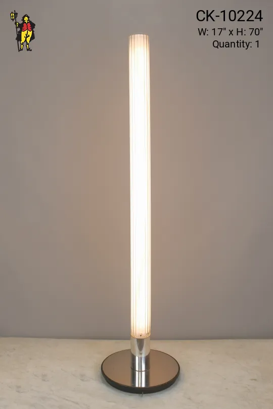 Standing Glass Floor Lamp